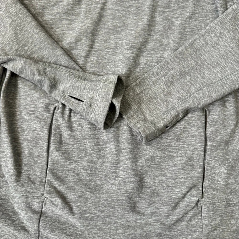 Lululemon Make a Move Long Sleeve Cowl Neck Pullover Heathered Gray